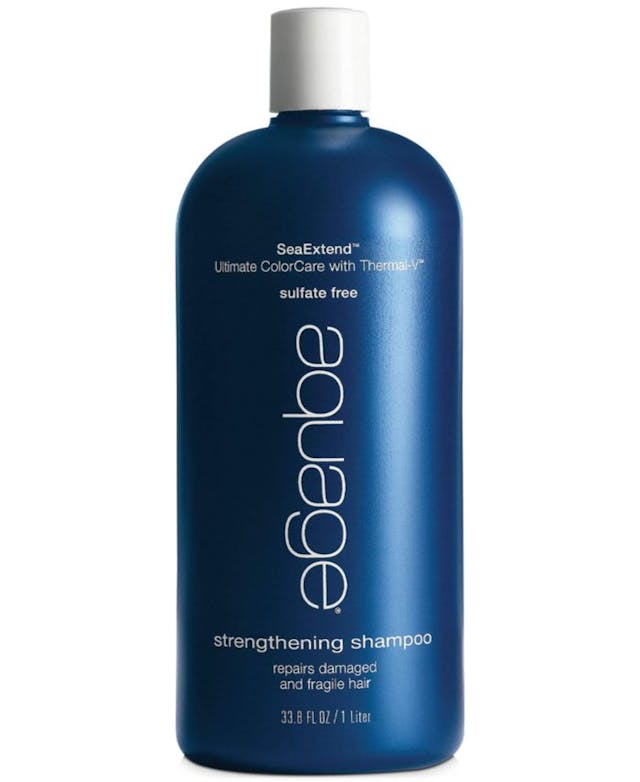 Aquage SeaExtend Strengthening Shampoo, 33.8-oz., from PUREBEAUTY Salon & Spa & Reviews - Hair Care - Bed & Bath - Macy's