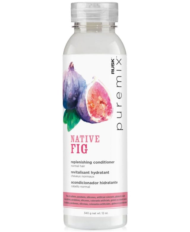 Rusk Puremix Native Fig Replenishing Conditioner, 12-oz., from PUREBEAUTY Salon & Spa & Reviews - Hair Care - Bed & Bath - Macy's