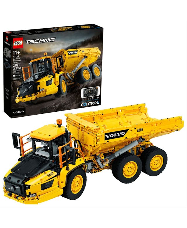 LEGO® Volvo Articulated Hauler 2193 Pieces Toy Set & Reviews - All Toys - Macy's
