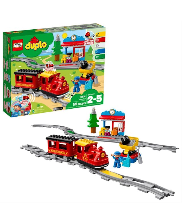 LEGO® Steam Train 59 Pieces Toy Set & Reviews - All Toys - Macy's