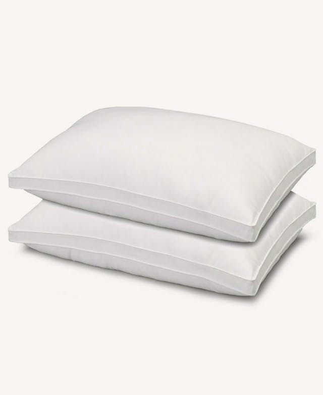 Ella Jayne Soft Plush Gusseted Soft Gel Filled Stomach Sleeper Pillow - Set of Two - King & Reviews - Home - Macy's