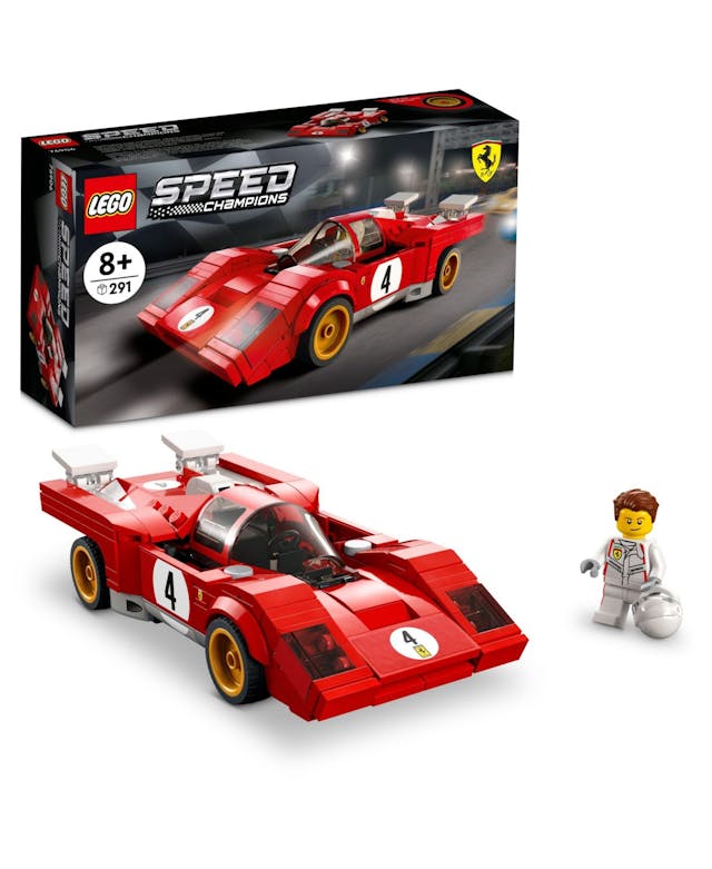 LEGO® Speed Champions 1970 Ferrari 512 M Building Kit, Cool Race Car Model, 291 Pieces & Reviews - All Toys - Macy's