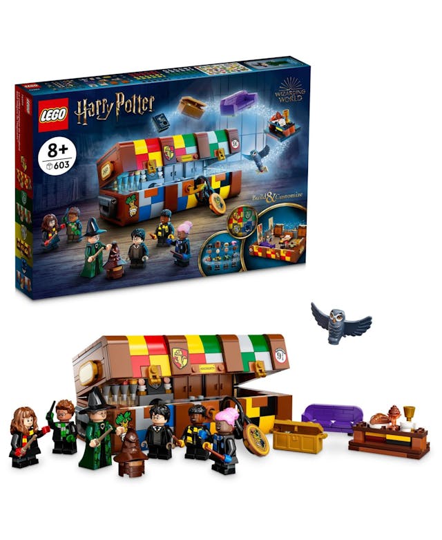 LEGO® Harry Potter Hogwarts Magical Trunk Building Kit, Cool, Collectible Toy, 603 Pieces & Reviews - All Toys - Macy's