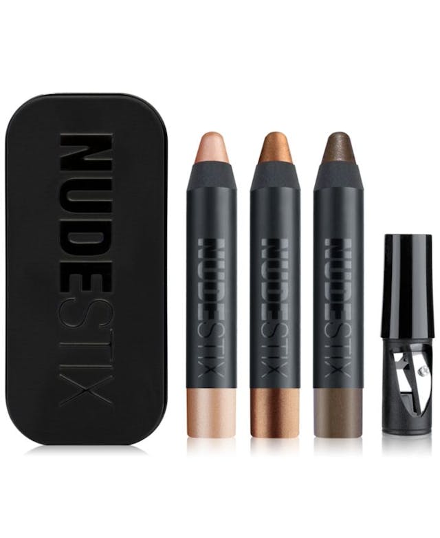 NUDESTIX 3-Pc. Mini Nude Metallic Eye Set & Reviews - Makeup - Beauty - Macy's
