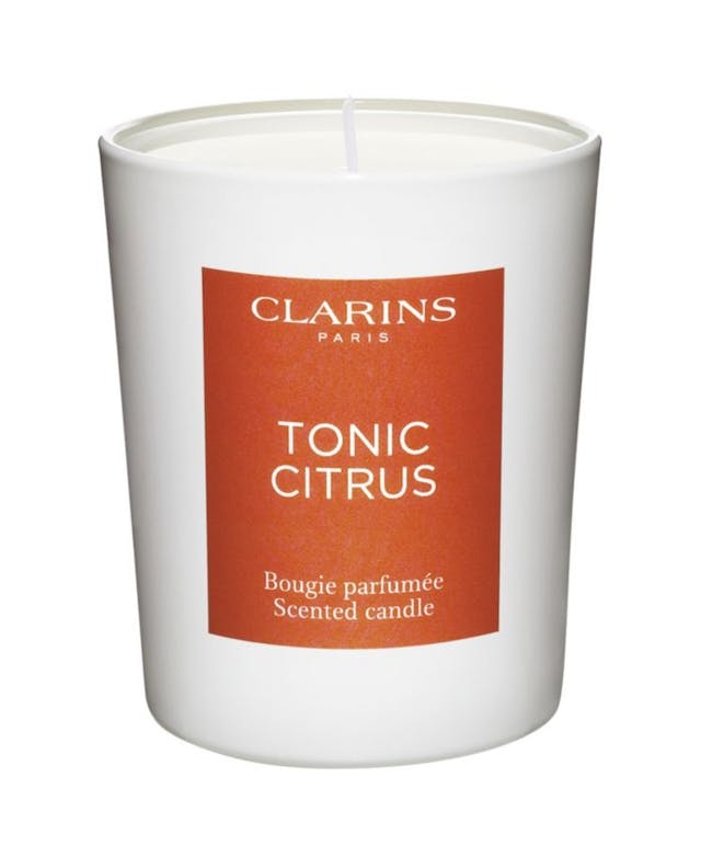 Clarins Tonic Citrus Scented Candle & Reviews - Women - Macy's