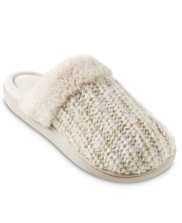 Isotoner Signature Women's Sweater Knit Sheila Clog Slippers & Reviews - Slippers - Shoes - Macy's