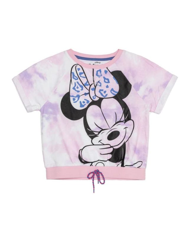 Disney Girls Big Minnie Short Sleeve Top  & Reviews - Shirts & Tops - Kids - Macy's