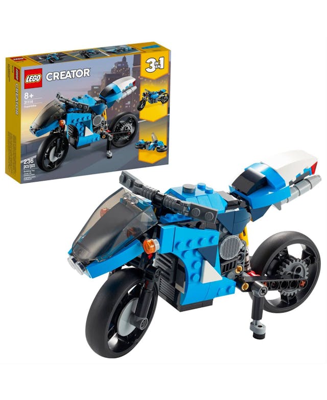 LEGO® Superbike 236 Pieces Toy Set & Reviews - All Toys - Macy's