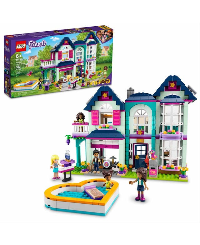 LEGO® Andrea's Family House 802 Pieces Toy Set & Reviews - All Toys - Macy's