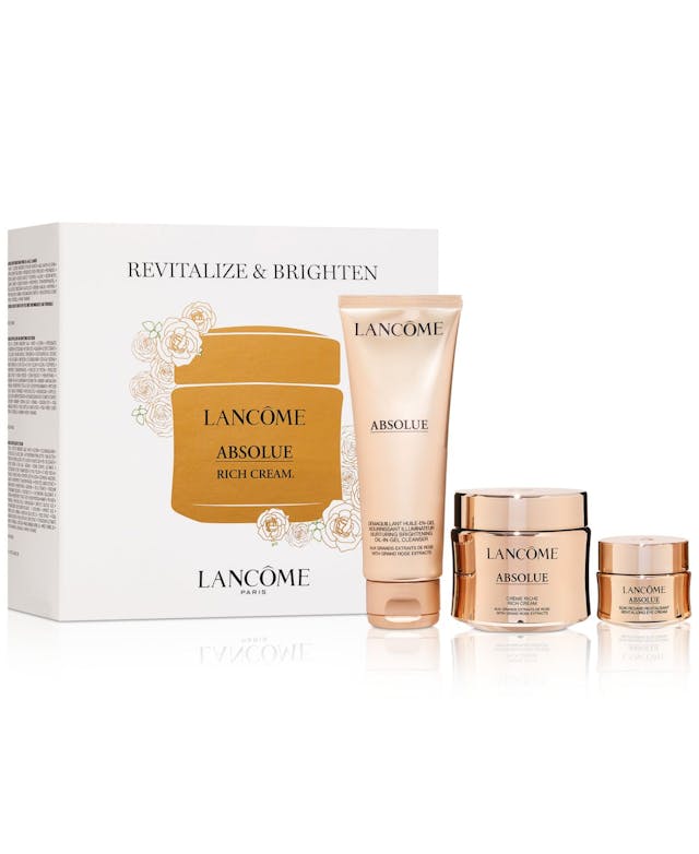 Lancôme 3-Pc. Absolue Rich Cream Set & Reviews - Beauty Gift Sets - Beauty - Macy's