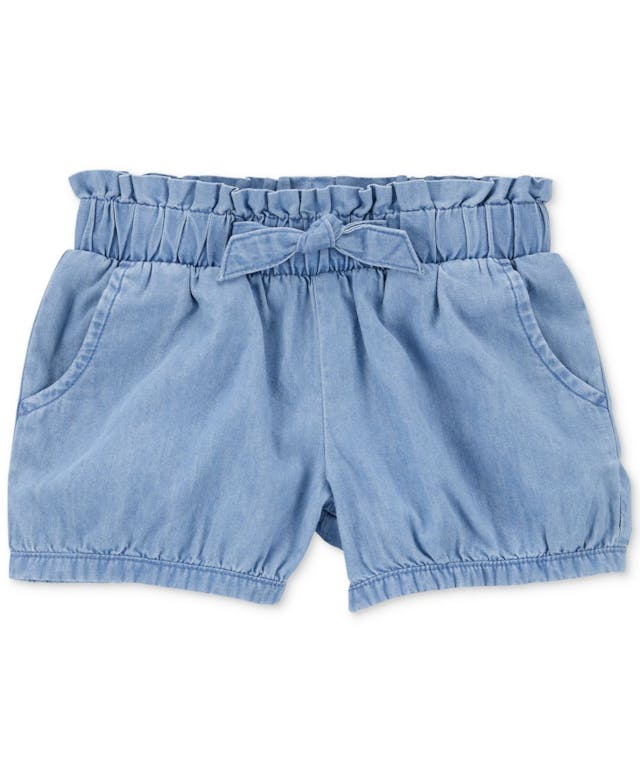 Carter's Toddler Girls Chambray Bubble Shorts & Reviews - Shorts - Kids - Macy's