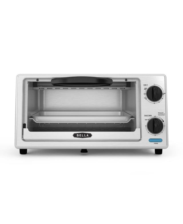 Bella 4-Slice Stainless Steel Toaster Oven & Reviews - Small Appliances - Kitchen - Macy's