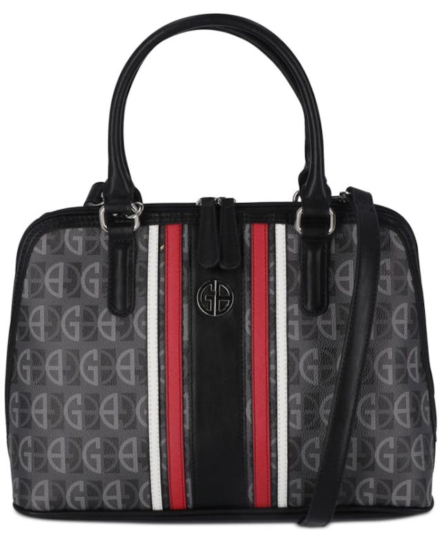 Giani Bernini Signature Satchel, Created for Macy's & Reviews - Handbags & Accessories - Macy's