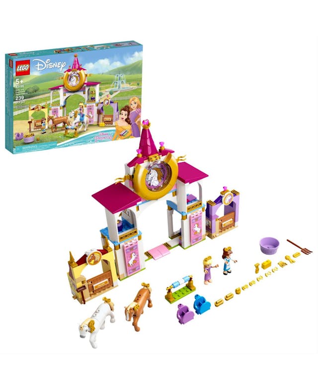 LEGO® Belle and Rapunzel's Royal Stables 239 Pieces Toy Set & Reviews - All Toys - Macy's