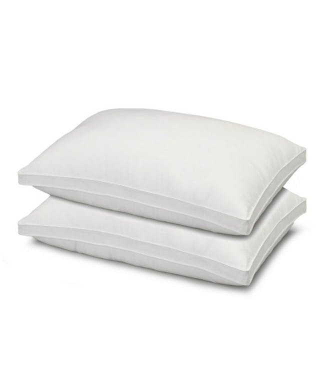 Ella Jayne Soft Plush Gusseted Soft Gel Filled Stomach Sleeper Pillow - Set of Two - Standard & Reviews - Home - Macy's