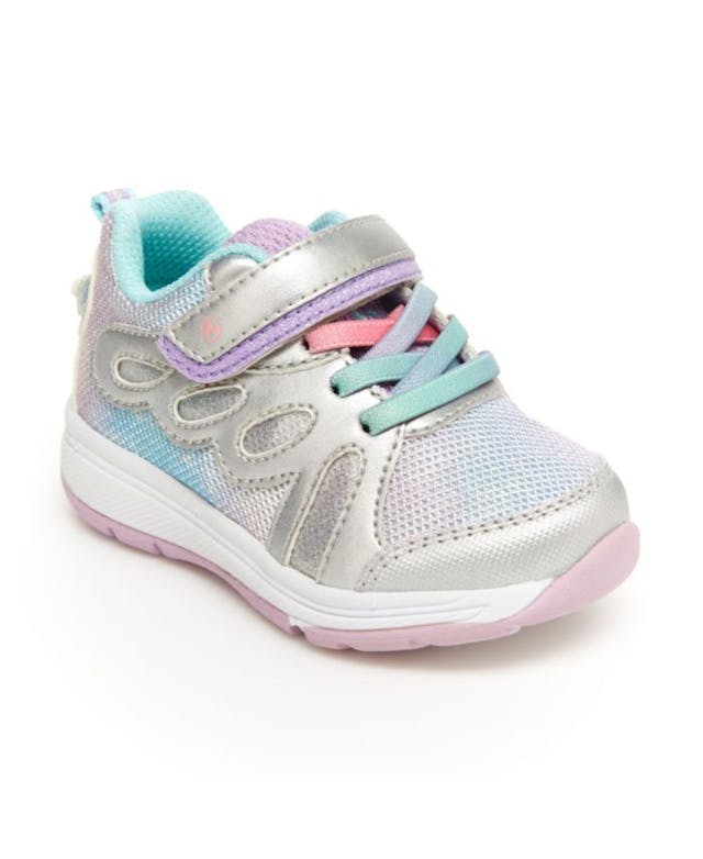 Stride Rite Toddler Girls SR Lighted Fly Away Athletic Shoe & Reviews - Kids - Macy's