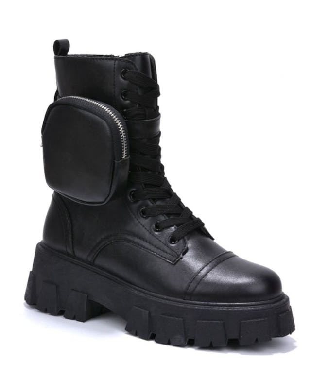 CAPE ROBBIN Women's Monalisa Combat Boots & Reviews - Boots - Shoes - Macy's