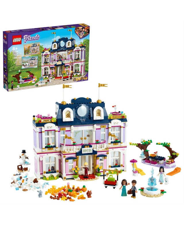 LEGO® Heartlake City Grand Hotel 1308 Pieces Toy Set & Reviews - All Toys - Macy's