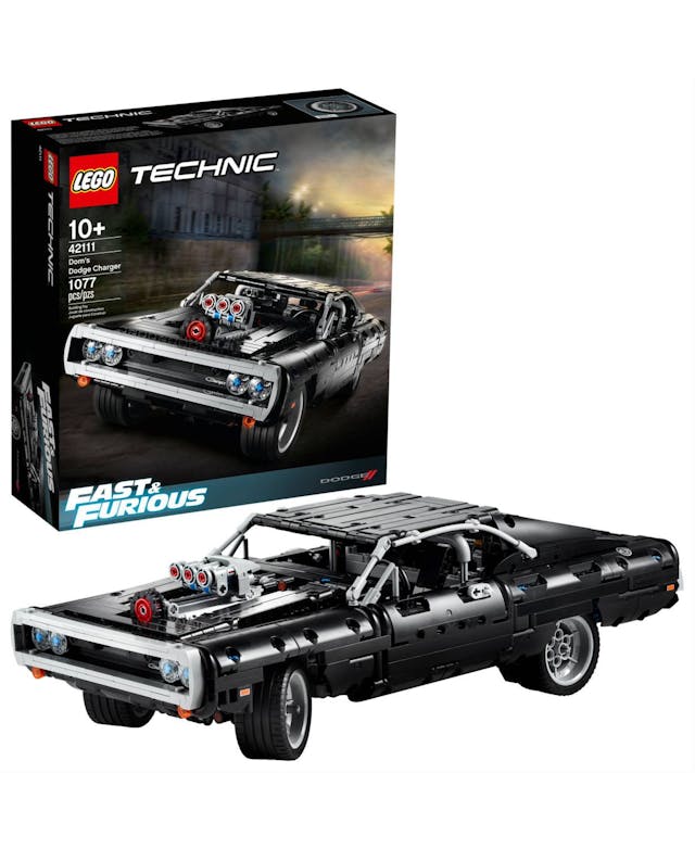 LEGO® Dom's Dodge Charger 1077 Pieces Toy Set & Reviews - All Toys - Macy's