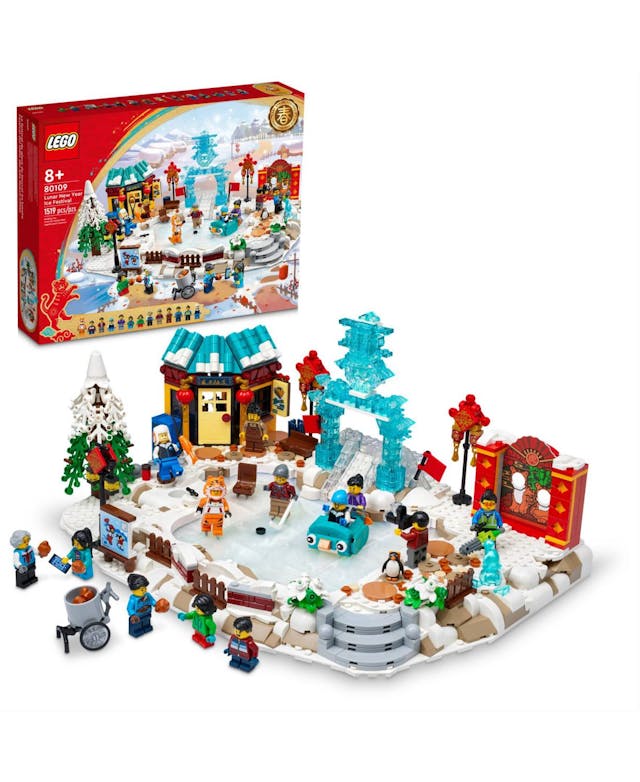 LEGO® Lunar New Year Ice Festival 1519 Pieces Toy Set & Reviews - All Toys - Macy's