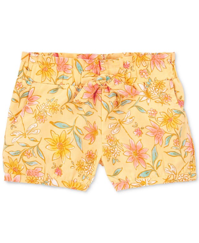 Carter's Toddler Girls Floral-Print Shorts & Reviews - Shorts - Kids - Macy's