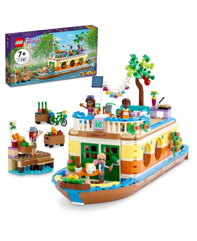 LEGO® Friends Canal Houseboat Boat Building Kit Set, 737 Pieces & Reviews - All Toys - Macy's