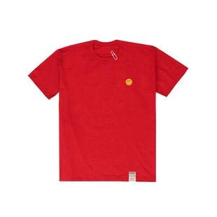 Small Dot White Clip Short Sleeve T-shirt_Red  | W Concept