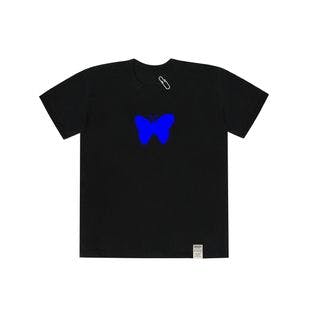 Big Shadow Butterfly White Clip T-shirt  | W Concept