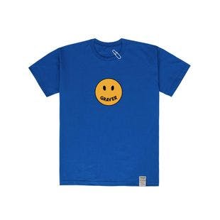Big Dot White Clip Short Sleeve T-shirt_Cobalt Blu  | W Concept