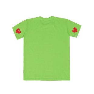 Elbow Heart Short Sleeve T-shirt_Green  | W Concept
