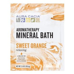 Aura Cacia Aromatherapy Mineral Bath Relaxing Sweet Orange -- 2.5 oz - Vitacost