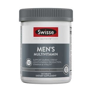 Swisse Men's Ultivite Multivitamin -- 120 Tablets - Vitacost