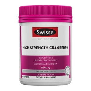 Swisse Ultiboost High Strength Cranberry Capsules -- 25000 mg - 100 Softgels - Vitacost