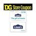 Lowe’s Gift Card 10% off at Dollar General